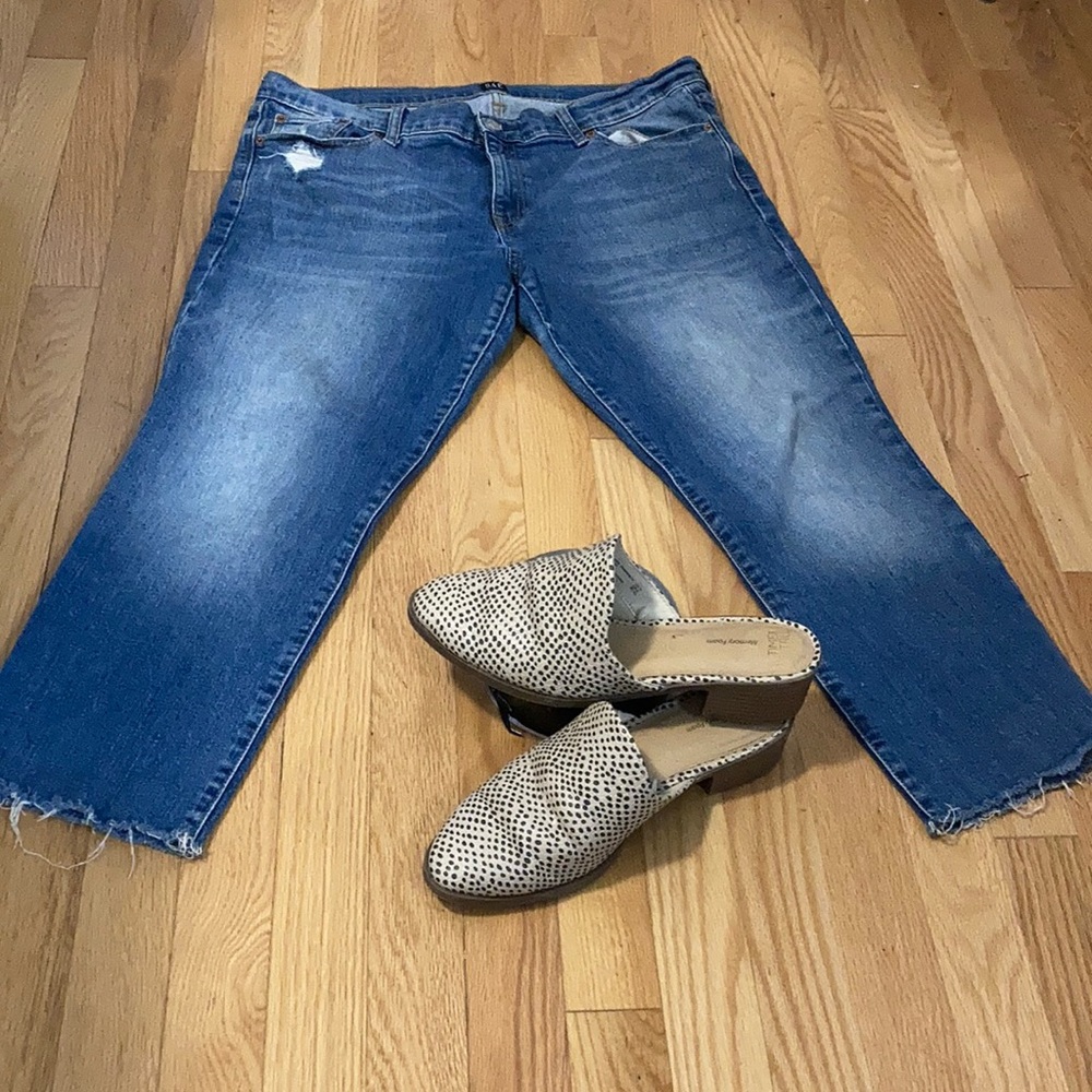 GAP denim jeans.